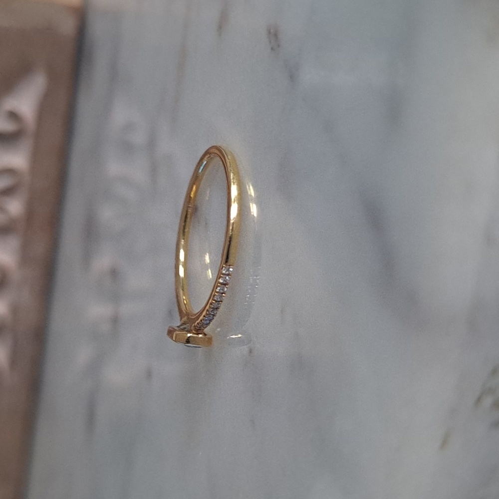 Bony Levy 18K gold prasiolite ring - Picture 5 of 16
